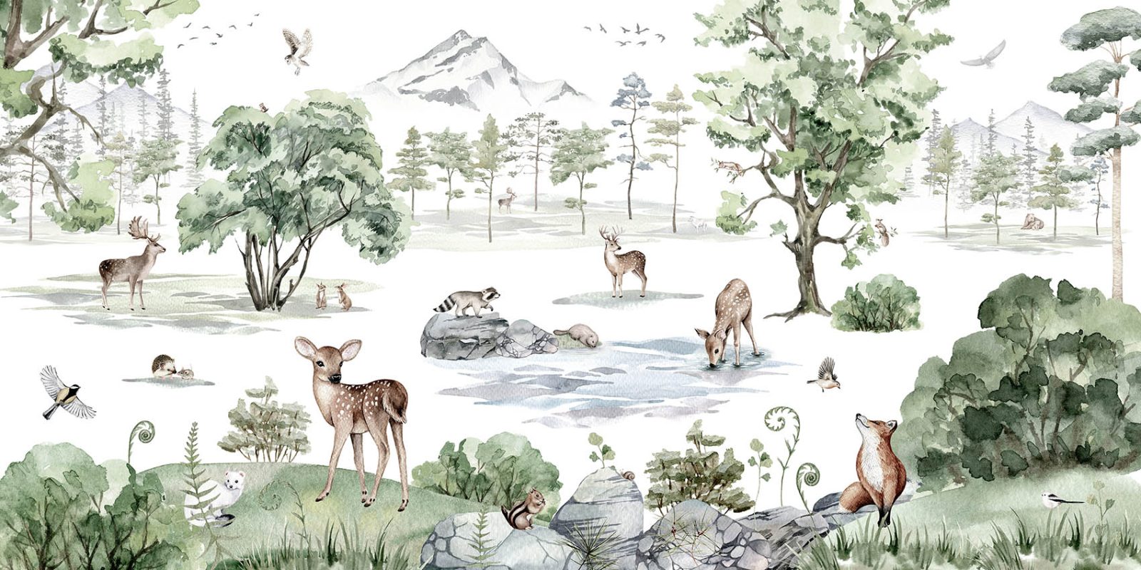 Deer Forest - Winter, Kikki Belle