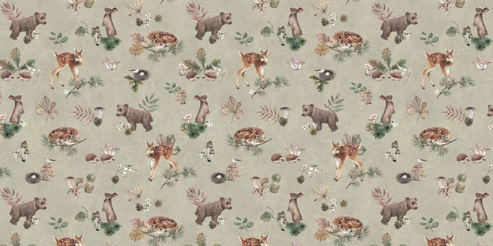 Forest Gathering - Green, Kikki Belle
