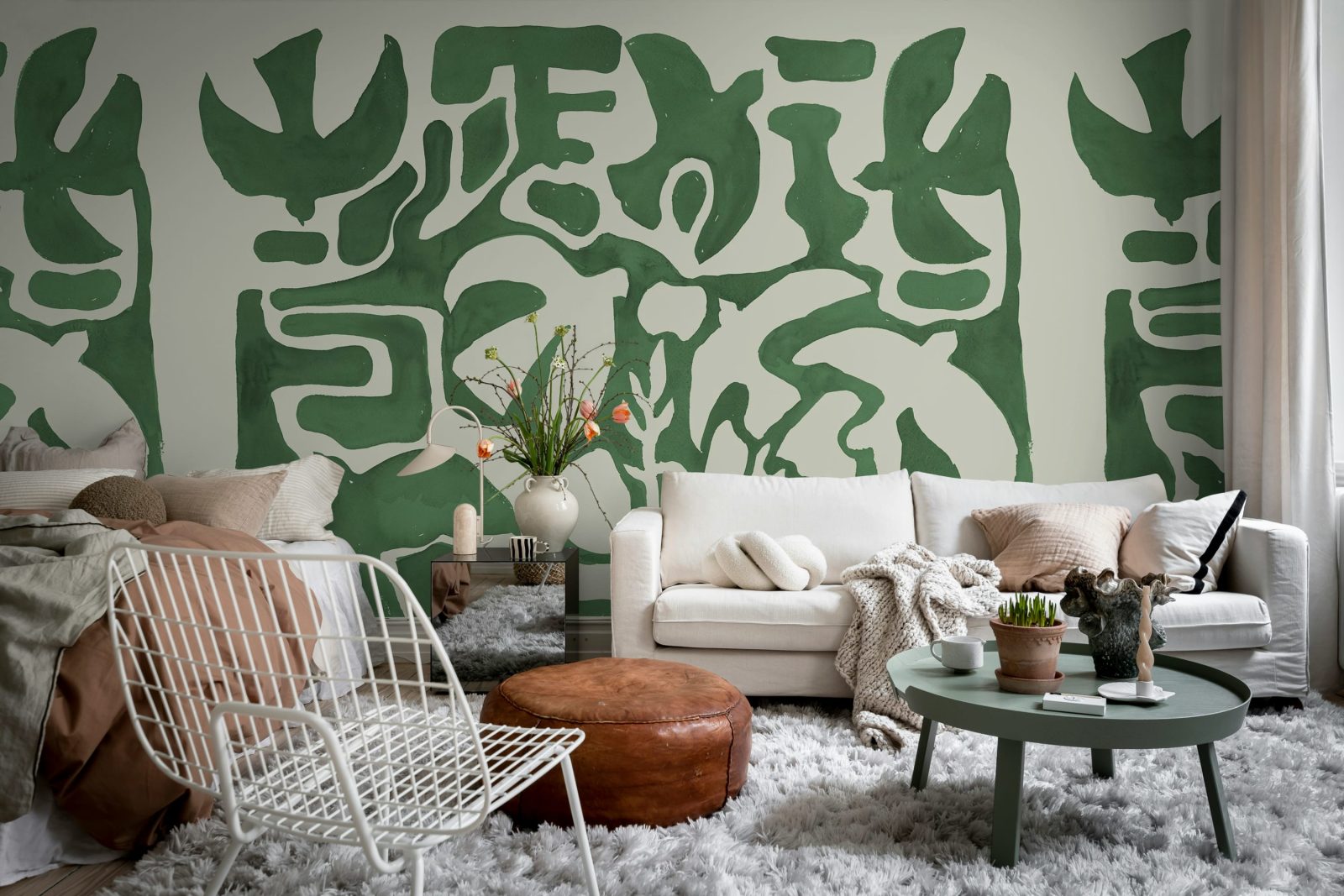 Harmony Forms, Green, Rebel Walls 2