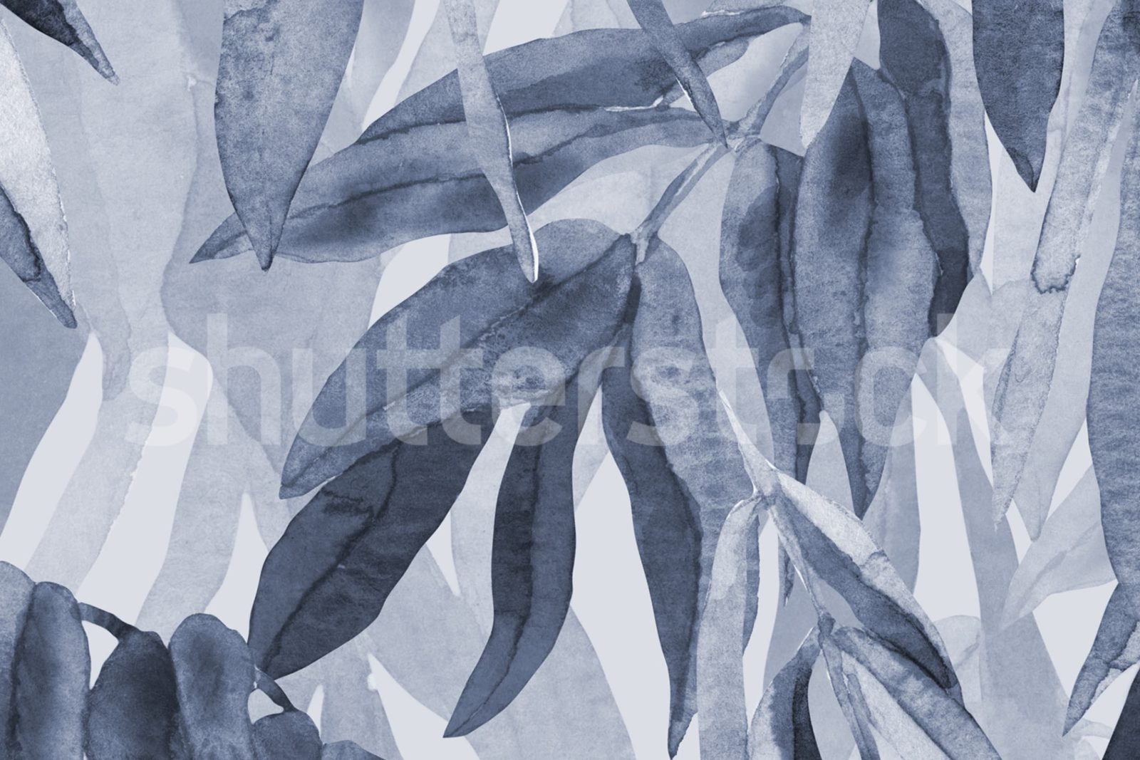 Hanging Branches, Blue, Rebel Walls 4