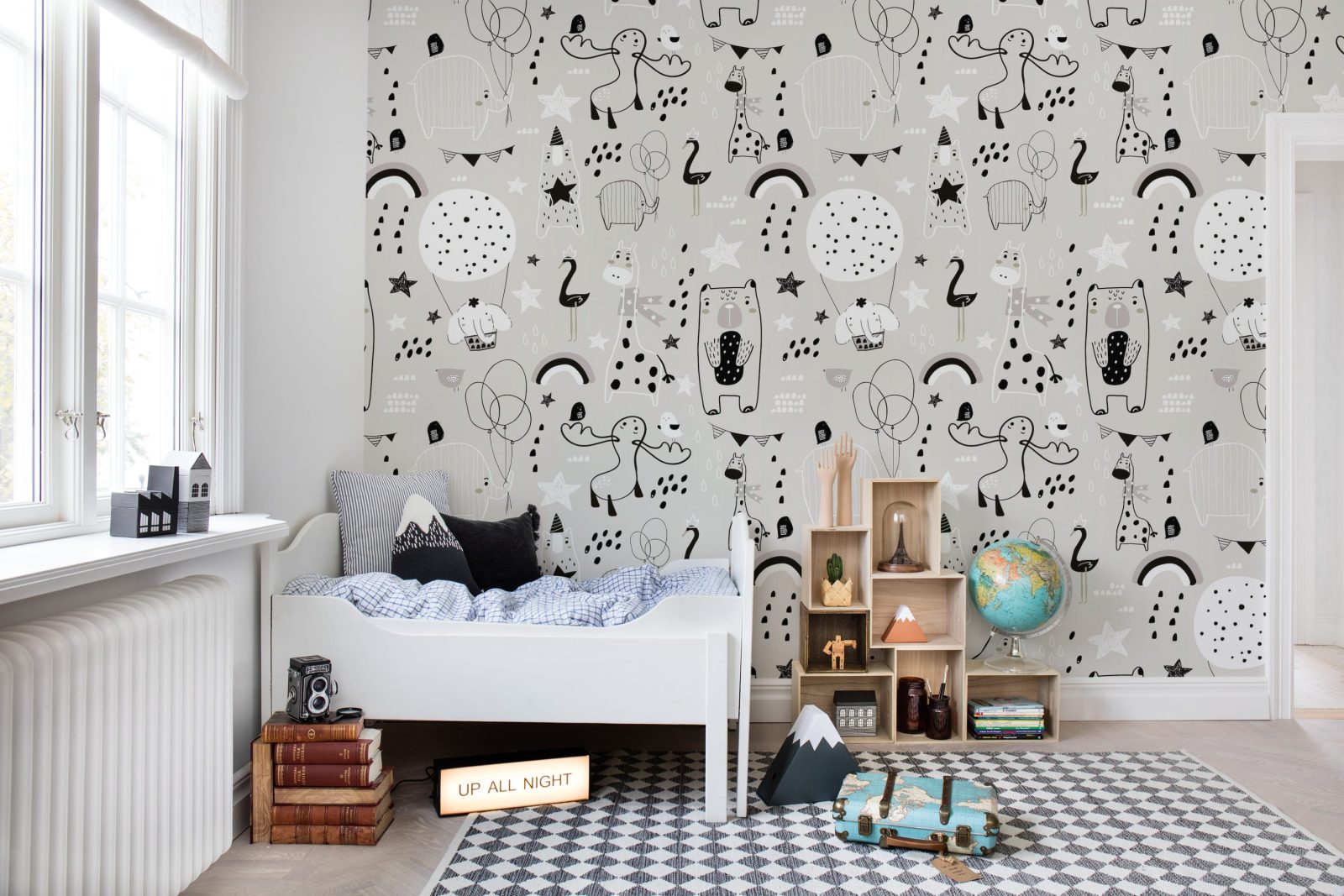 Happy Animals, Gray, Rebel Walls 2