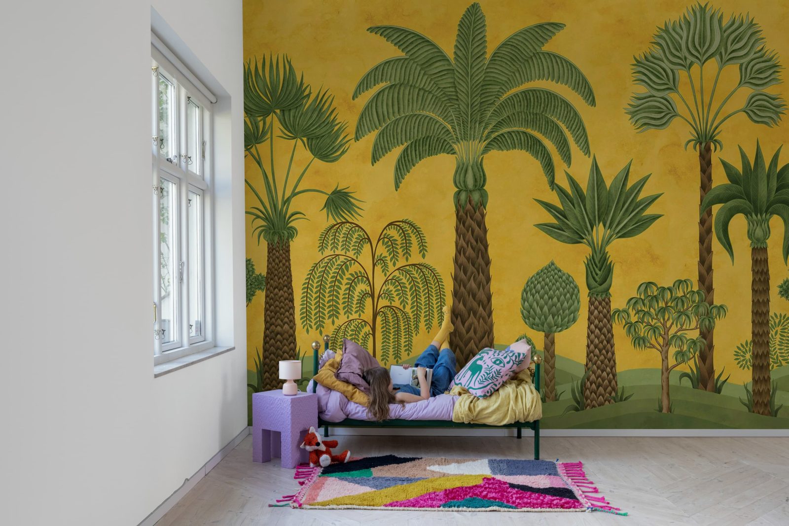 Botanical Bliss, Yellow, Rebel Walls 2