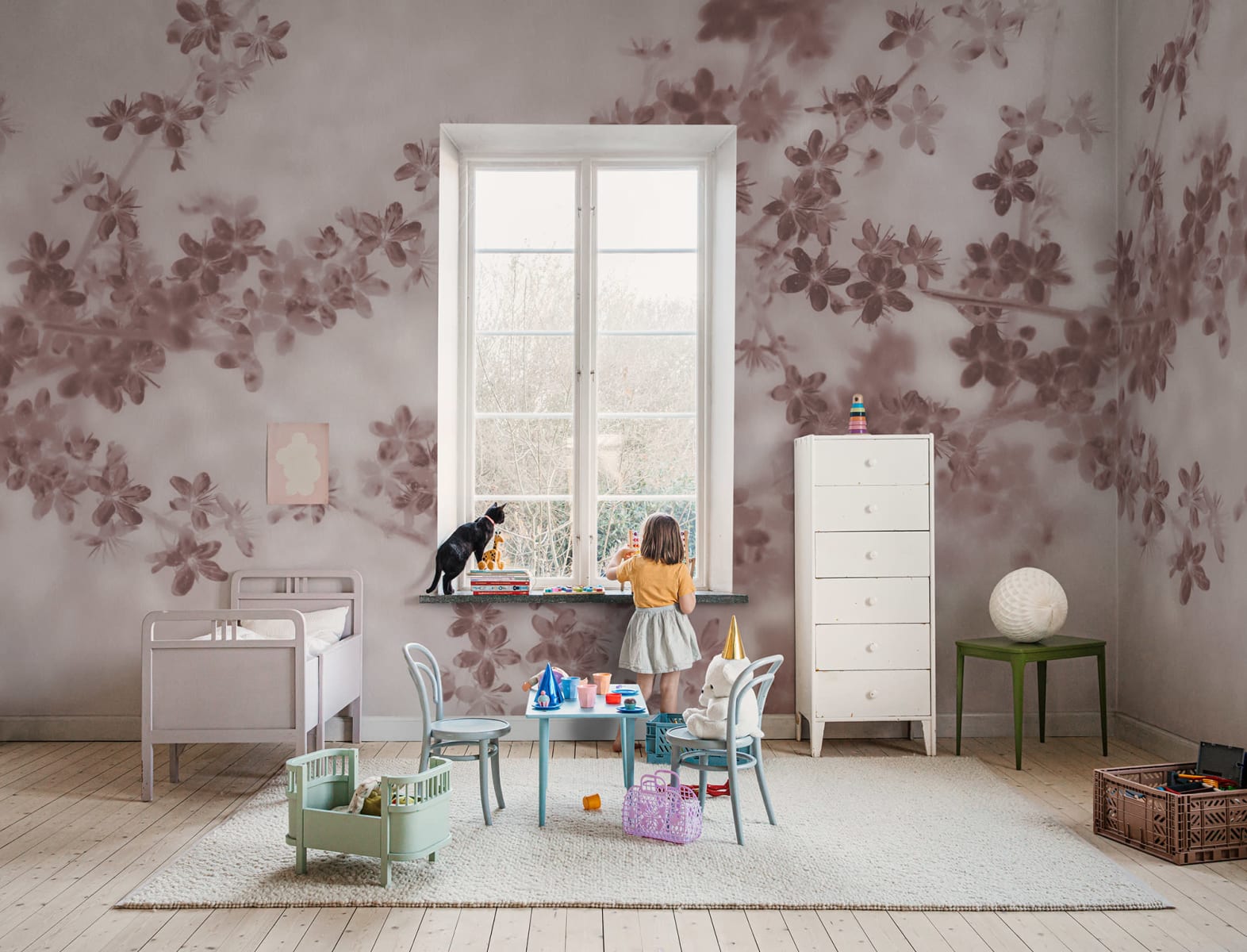 Apple Bloom, Pink, Rebel Walls 2