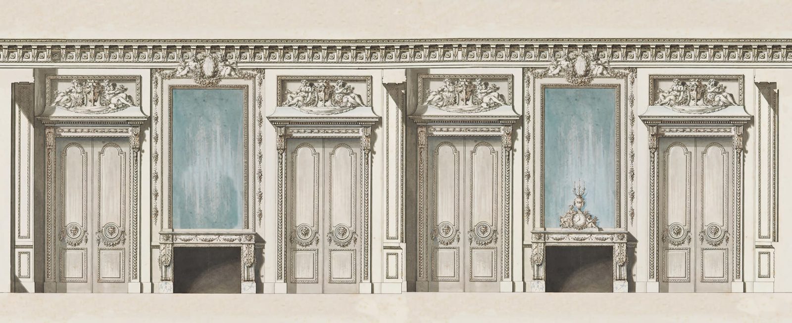 Historical Room, Beige, Rebel Walls