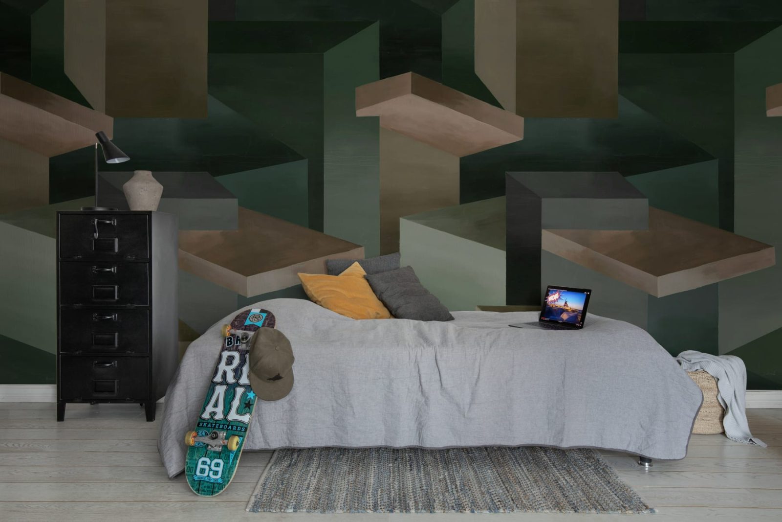 Geometrics, Dark, Rebel Walls 3