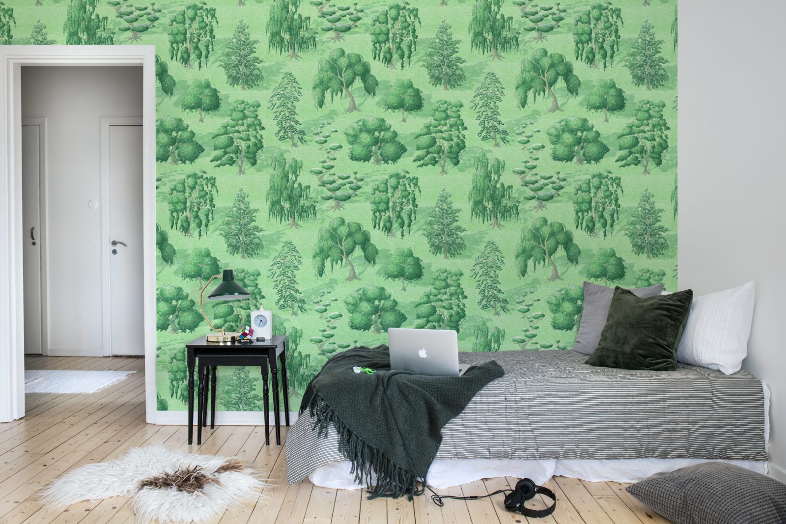 Yggdrasil Forest, Green, Rebel Walls 3