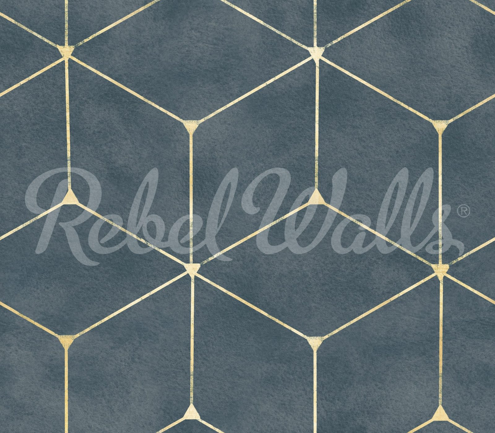 Hexaeder, Blue, Rebel Walls