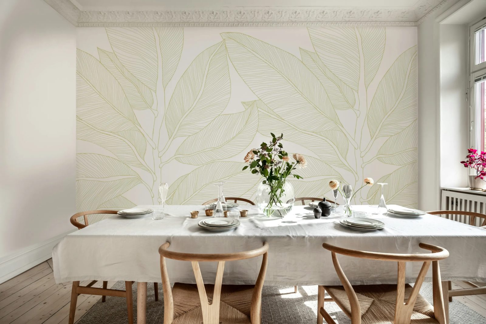 Ruby Lines, Beige, Rebel Walls 3