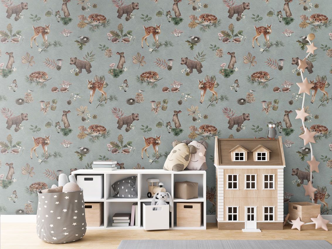 Forest Gathering - Blue, Kikki Belle 3