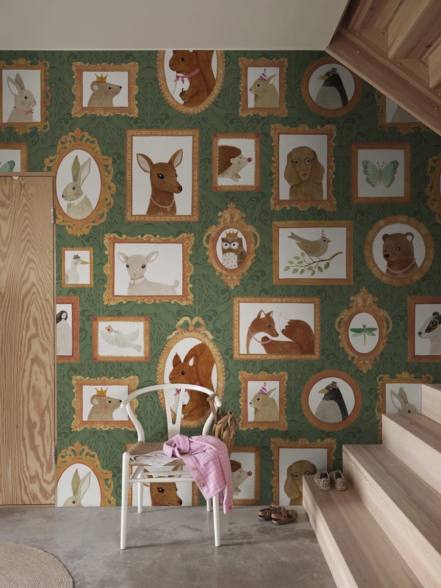 Pet Frames, Dark Green, Rebel Walls 3