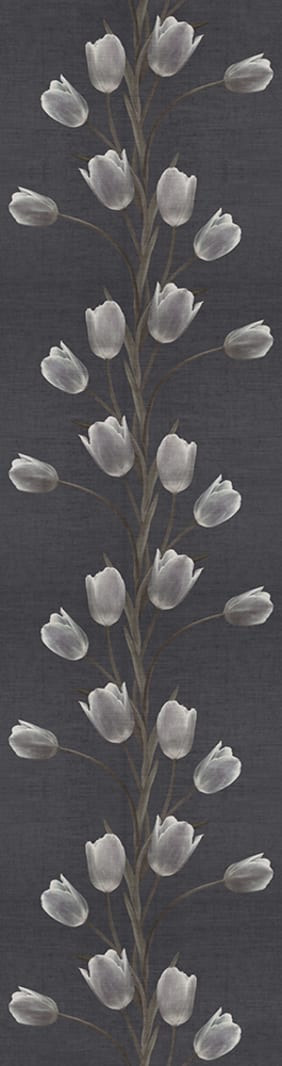 La Vie En Tulipe, Black, Rebel Walls