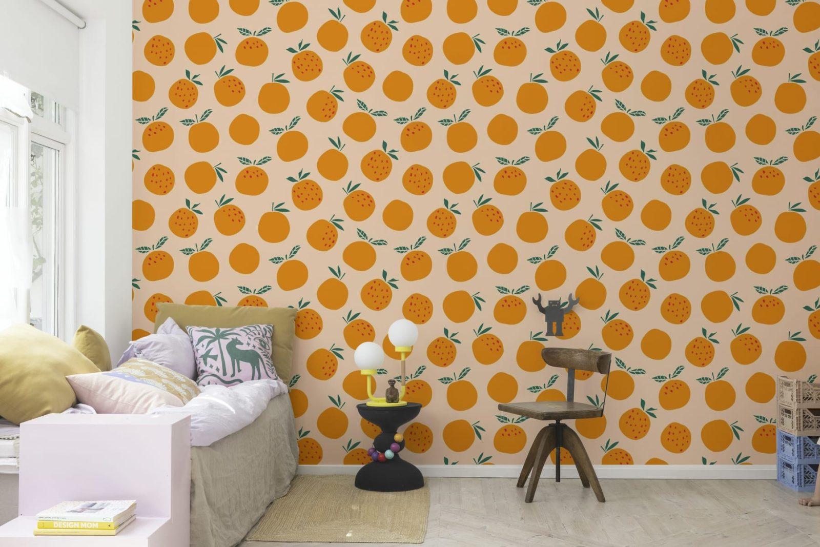Oranges, Pink, Rebel Walls 2