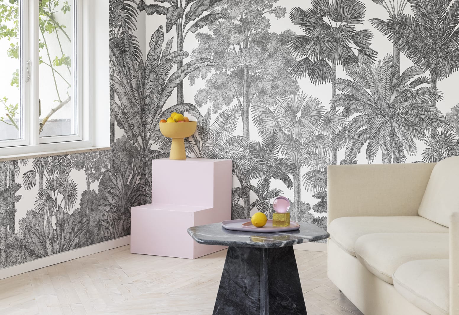 Tropical Bellewood, Graphite, Rebel Walls 3