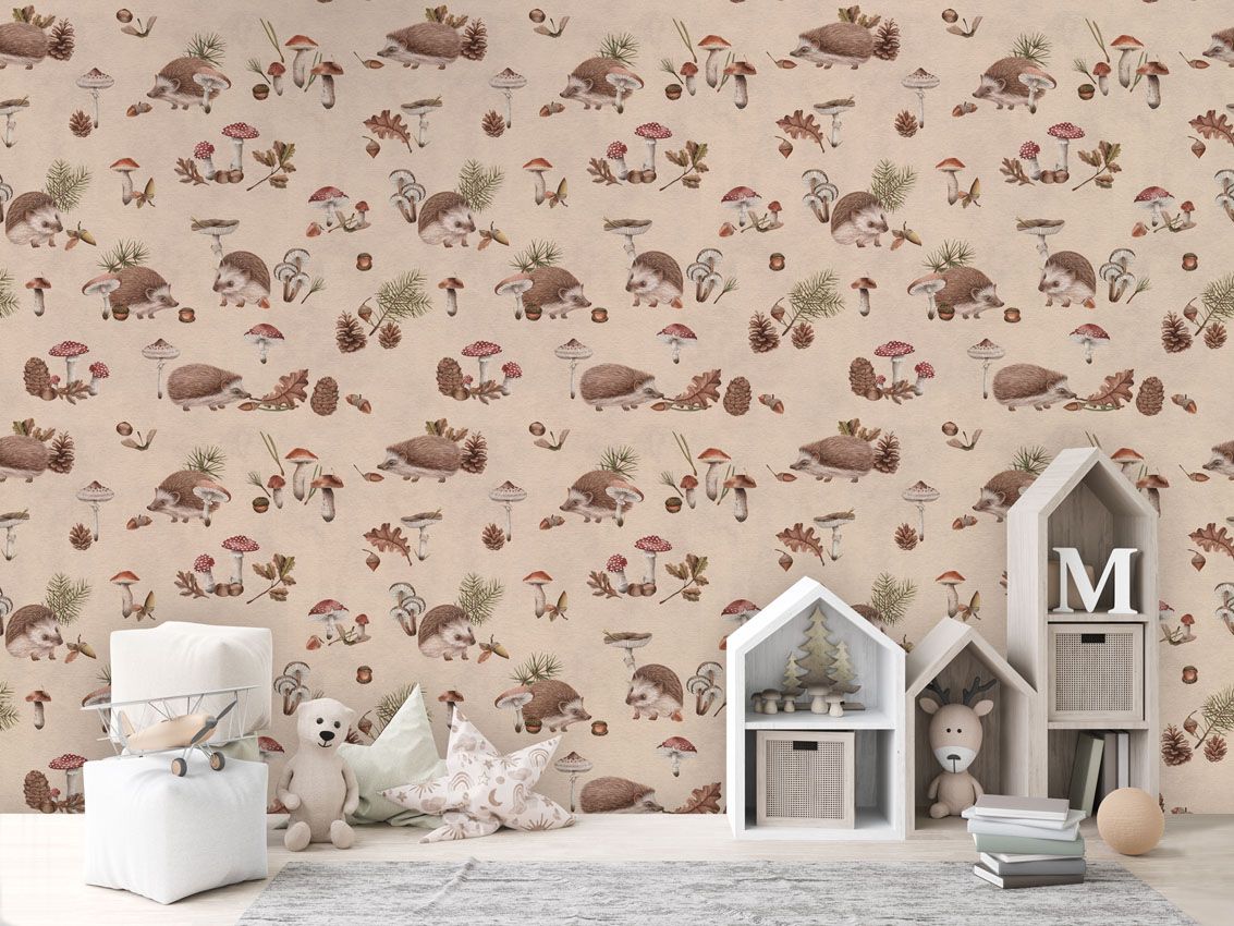 Happy Hedgehog - Beige, Kikki Belle 3