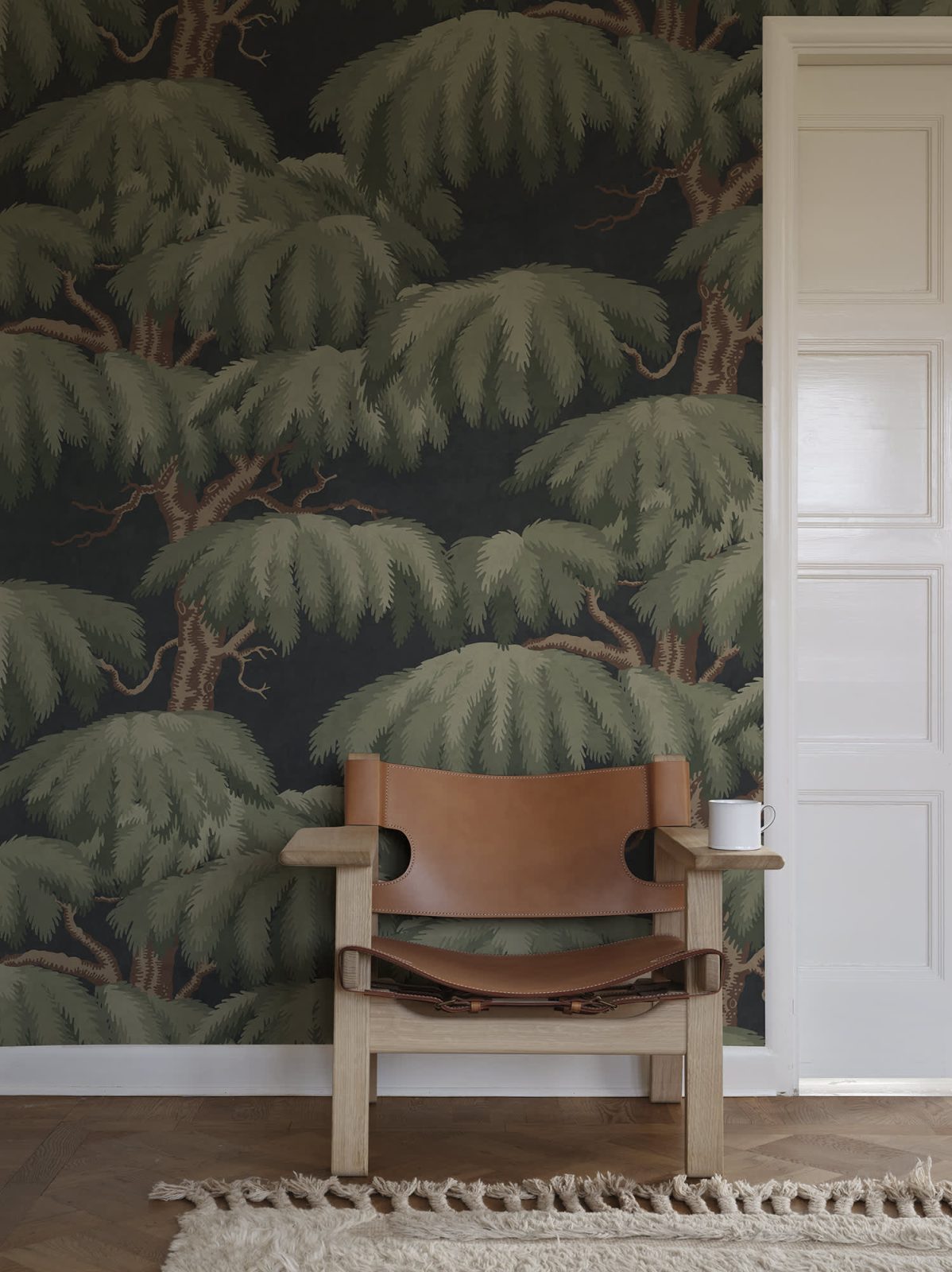 Alba Mural, Dark Blue, Sandberg 3