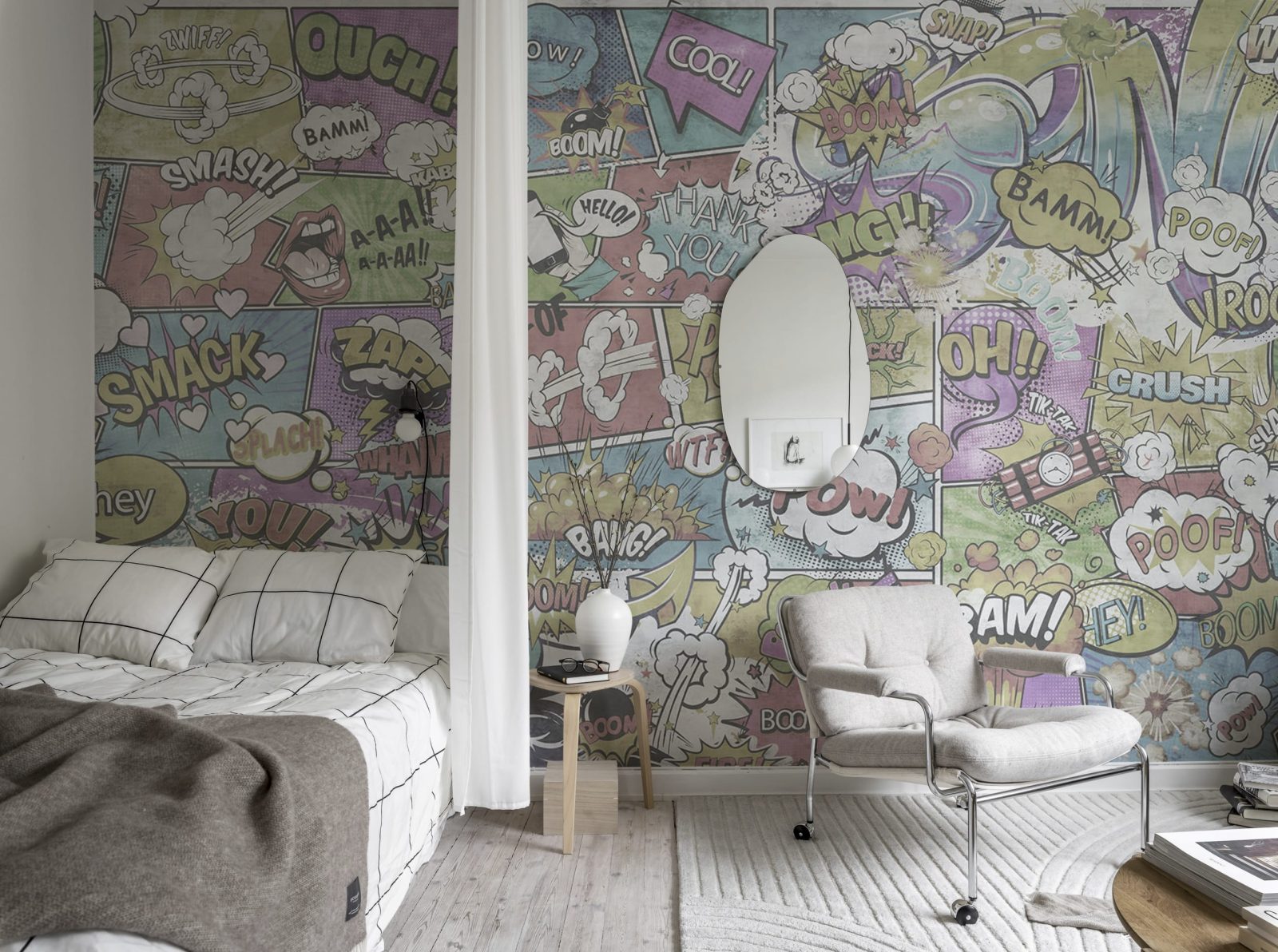 Comics, Vintage, Rebel Walls 3