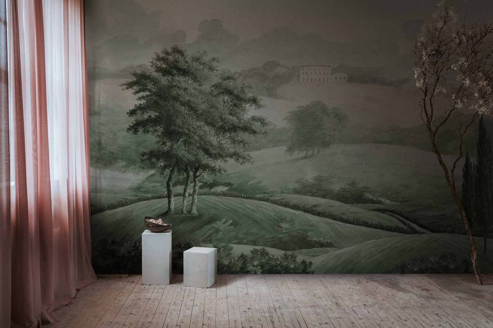 Hilltop House, Green, Rebel Walls 2