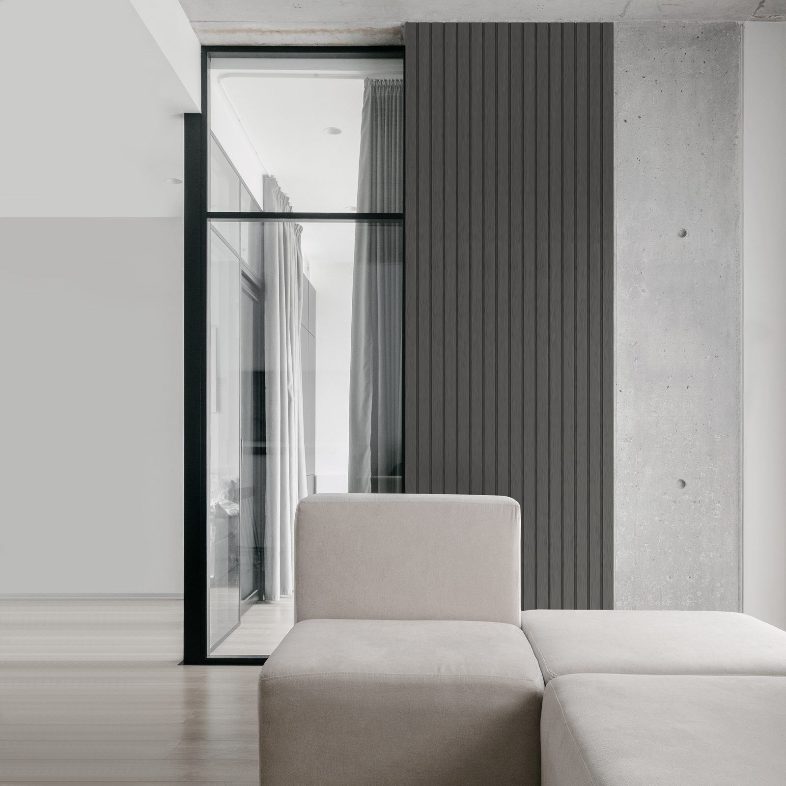 Riflaj decorativ Roca, Stormy Grey, 270x25cm, Lamelio 4