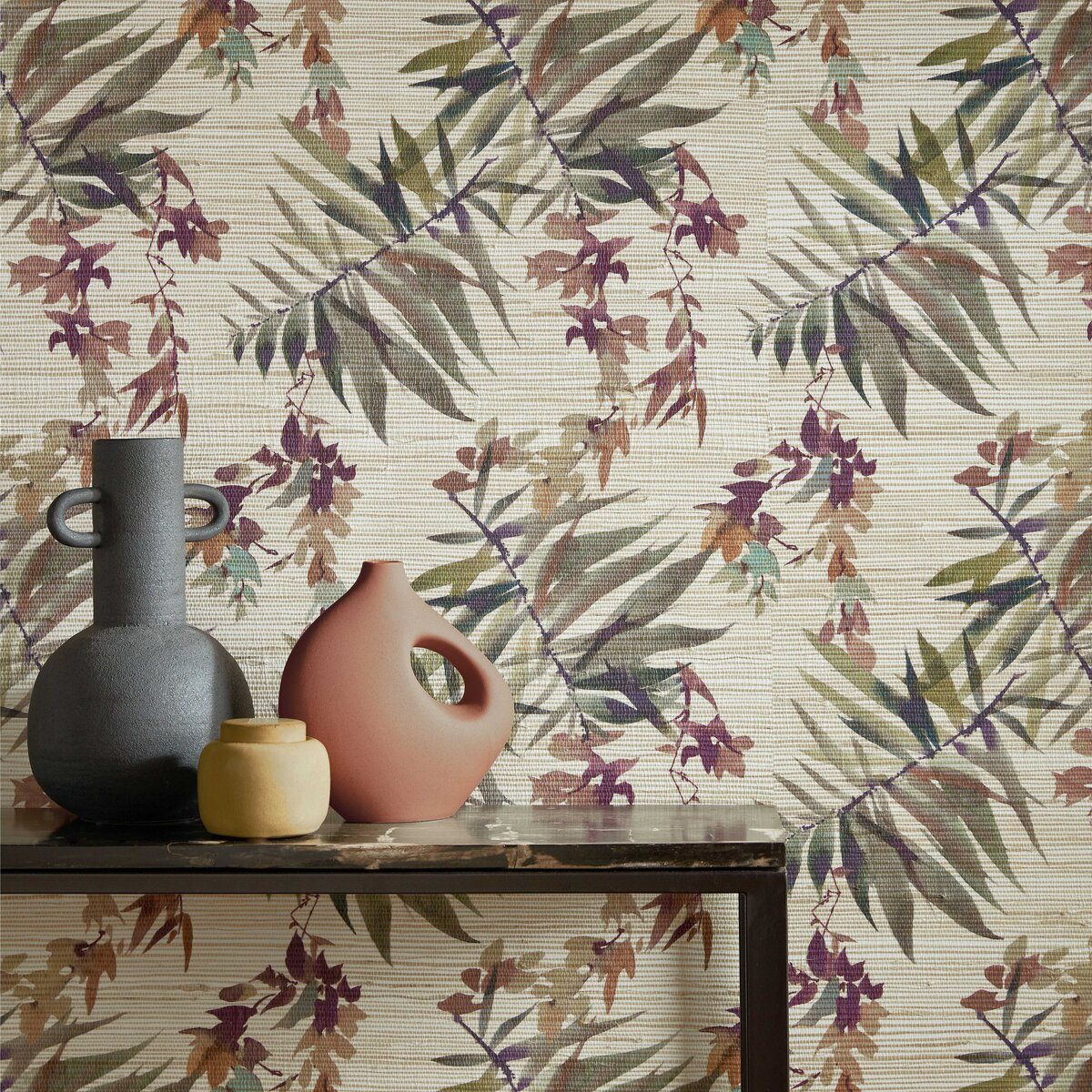 Essence, Grasscloth Luxury, 1838 Wallcoverings, 5.1mp / rola 2