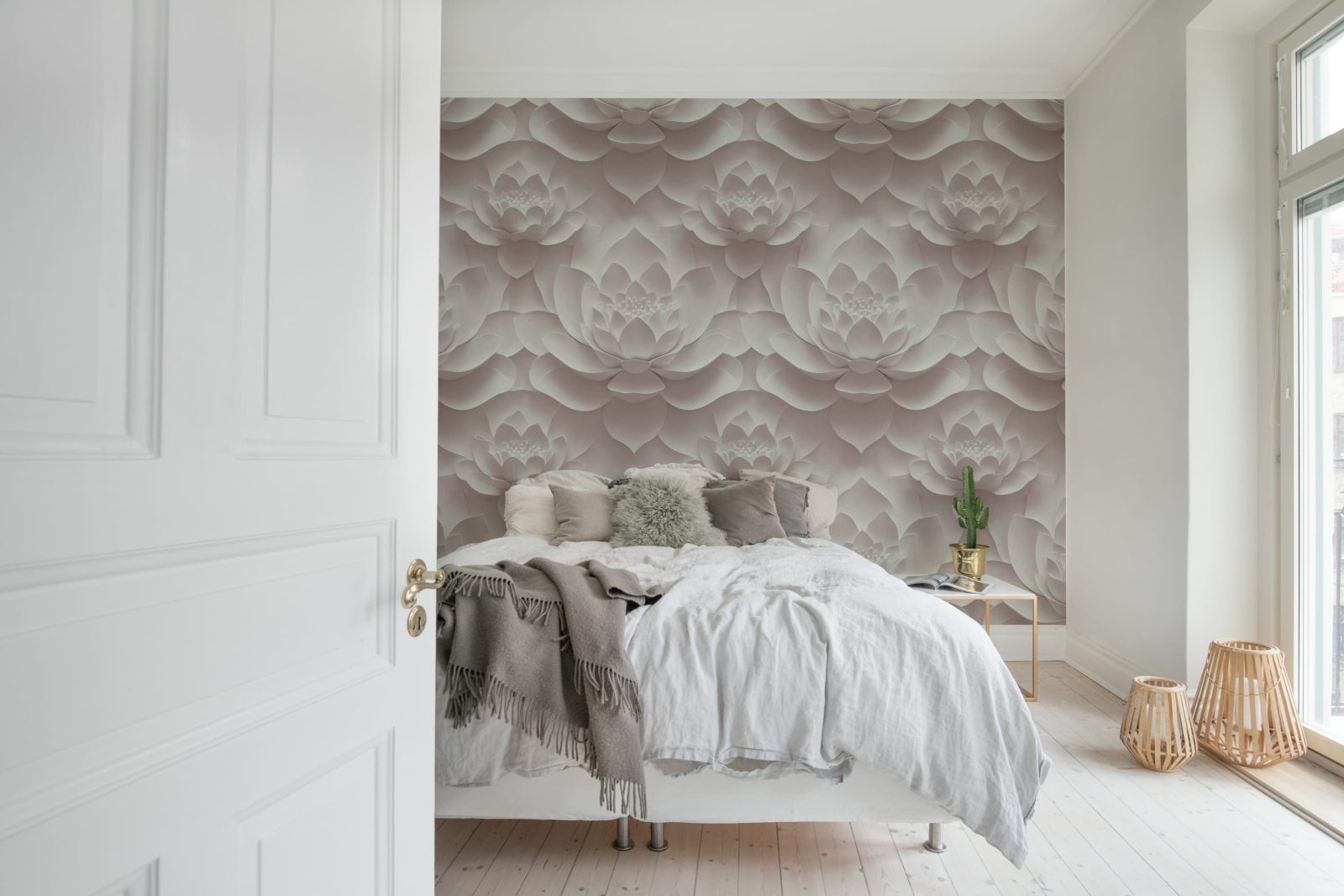 Lotus Dream, Pink, Rebel Walls 3