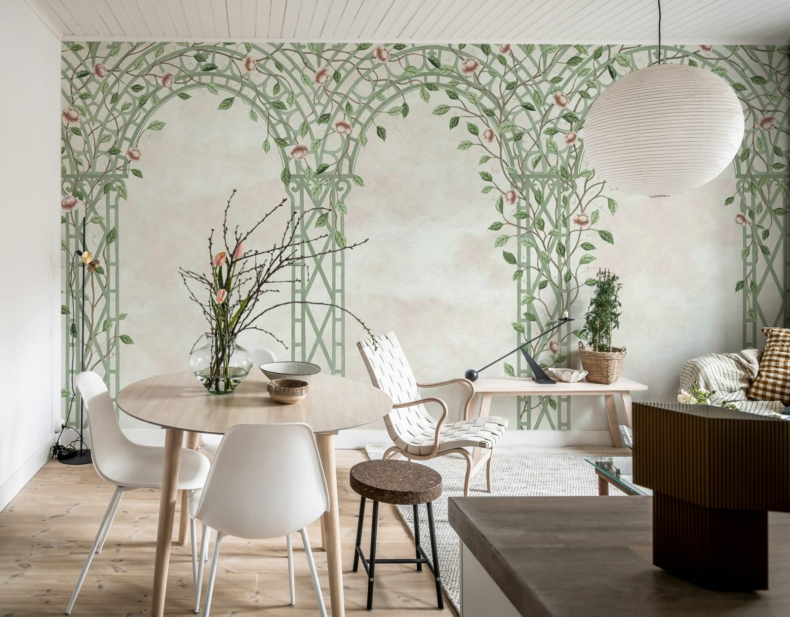 Poetic Trellis, Green, Rebel Walls 2