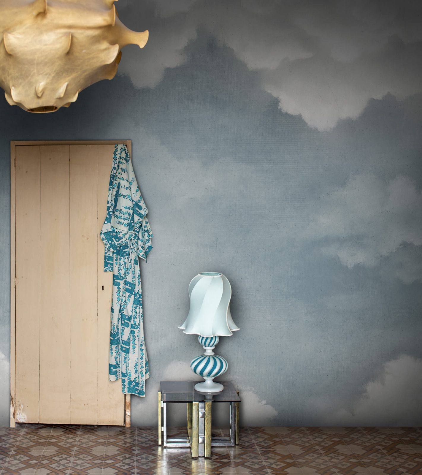 Sky of Clouds, Blue, Rebel Walls 3