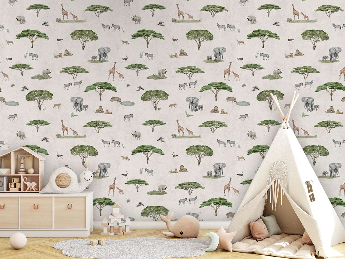 Sunny Savannah - White, Kikki Belle 2