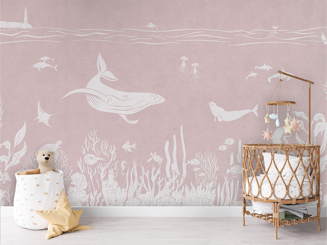 Monochrome Sea - Pink, Kikki Belle 2