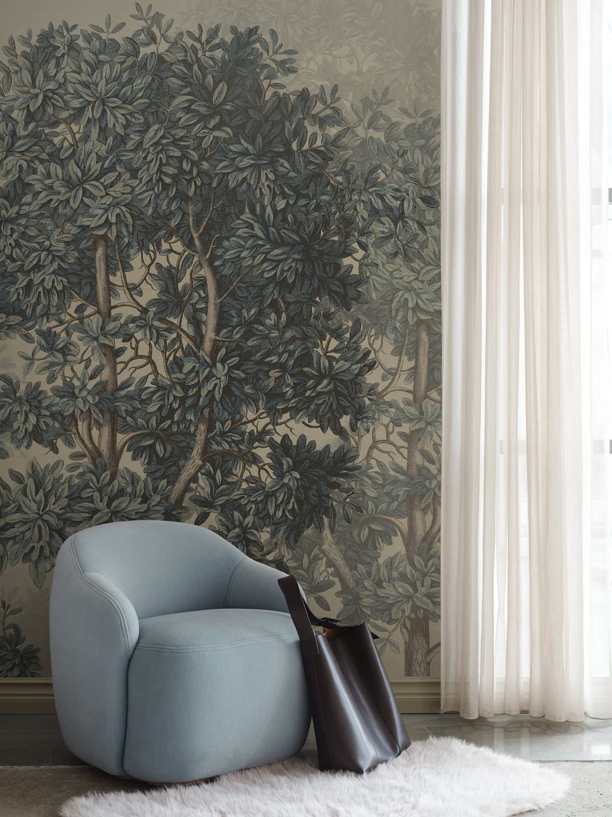 Charles Mural, Blue, Sandberg 3