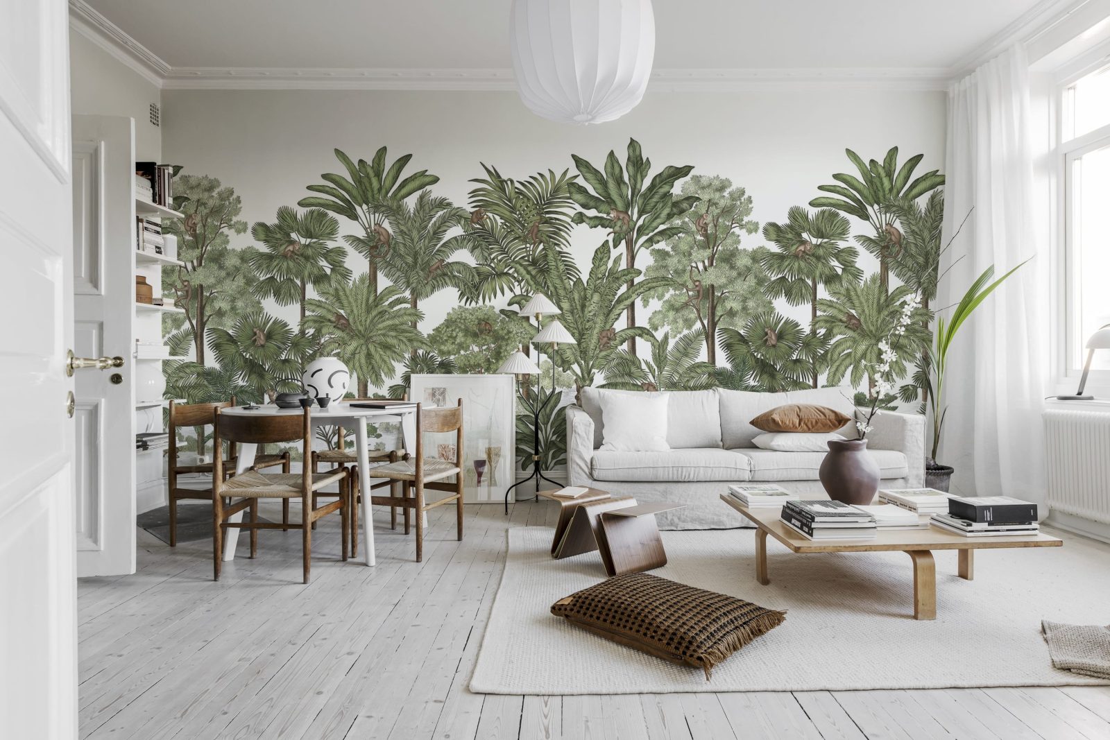 Tropical Bellewood, Monkeys, Rebel Walls 2