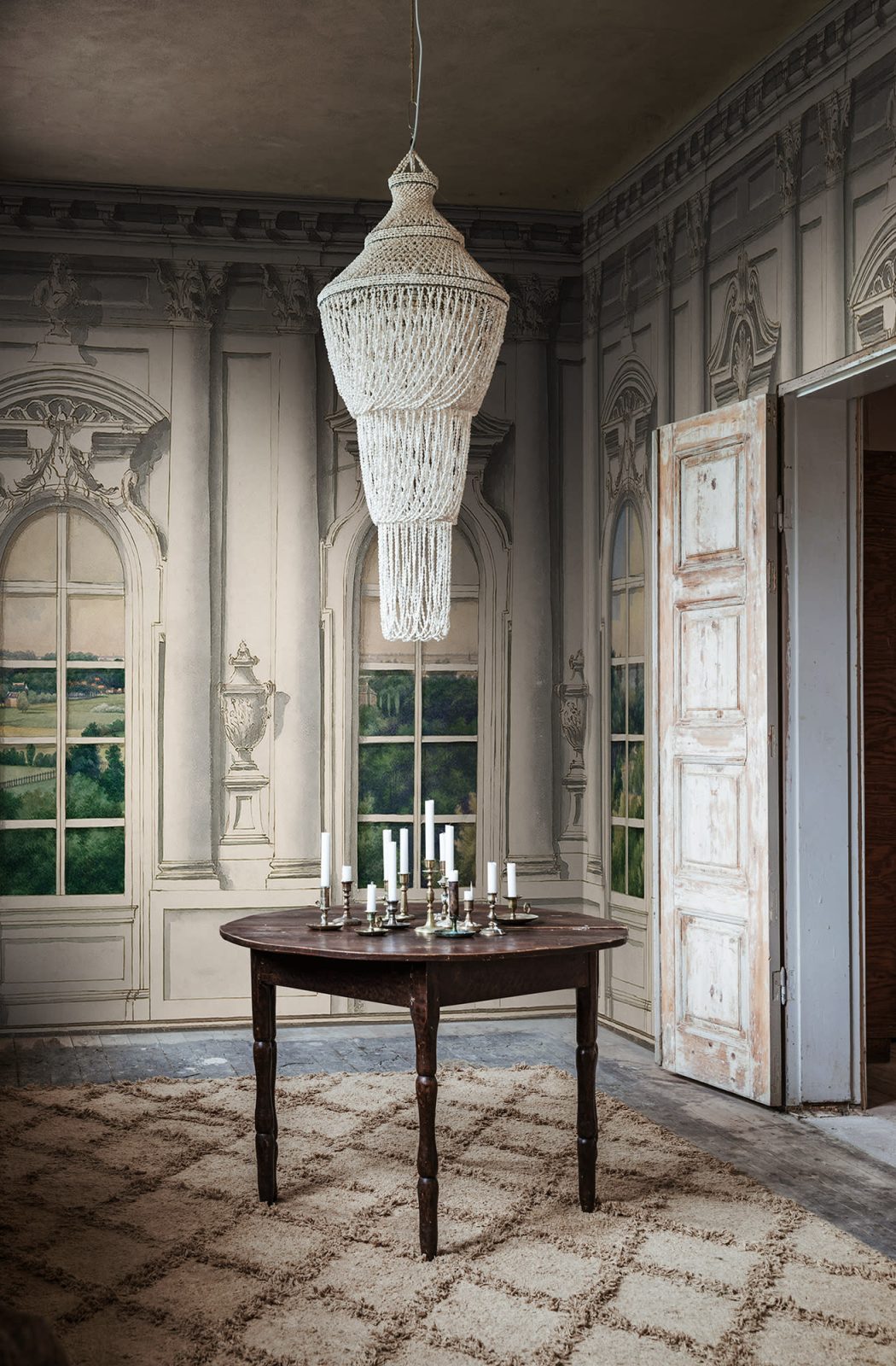 Ballroom Windows, Vintage, Rebel Walls 3