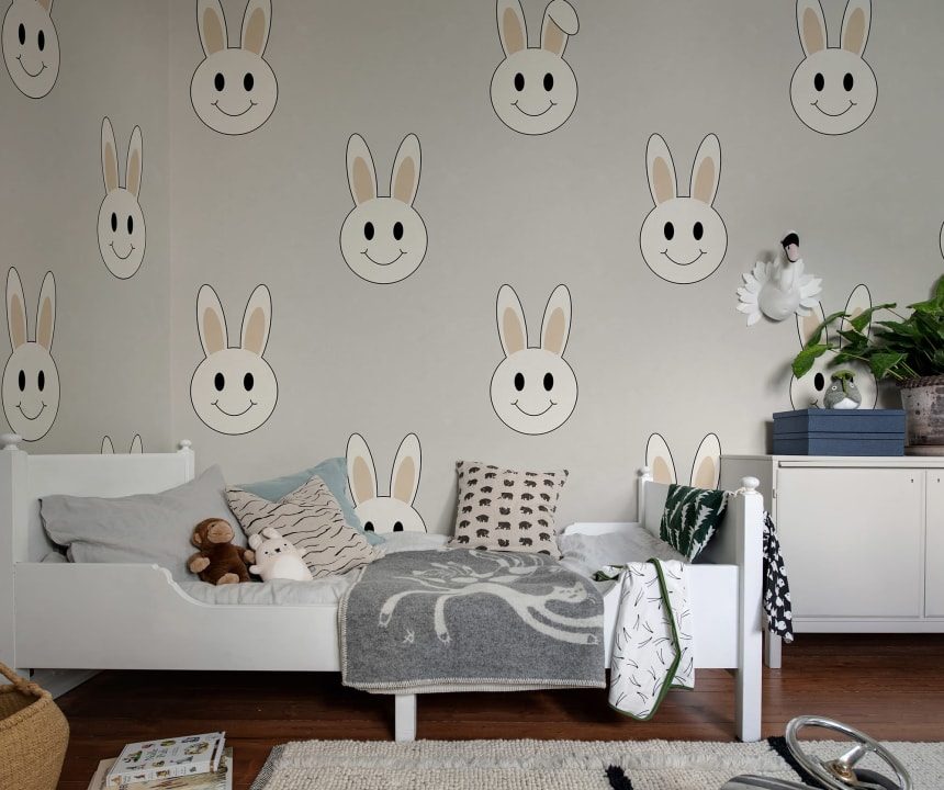 Year of the Rabbit Smiley, Sand, Rebel Walls 2