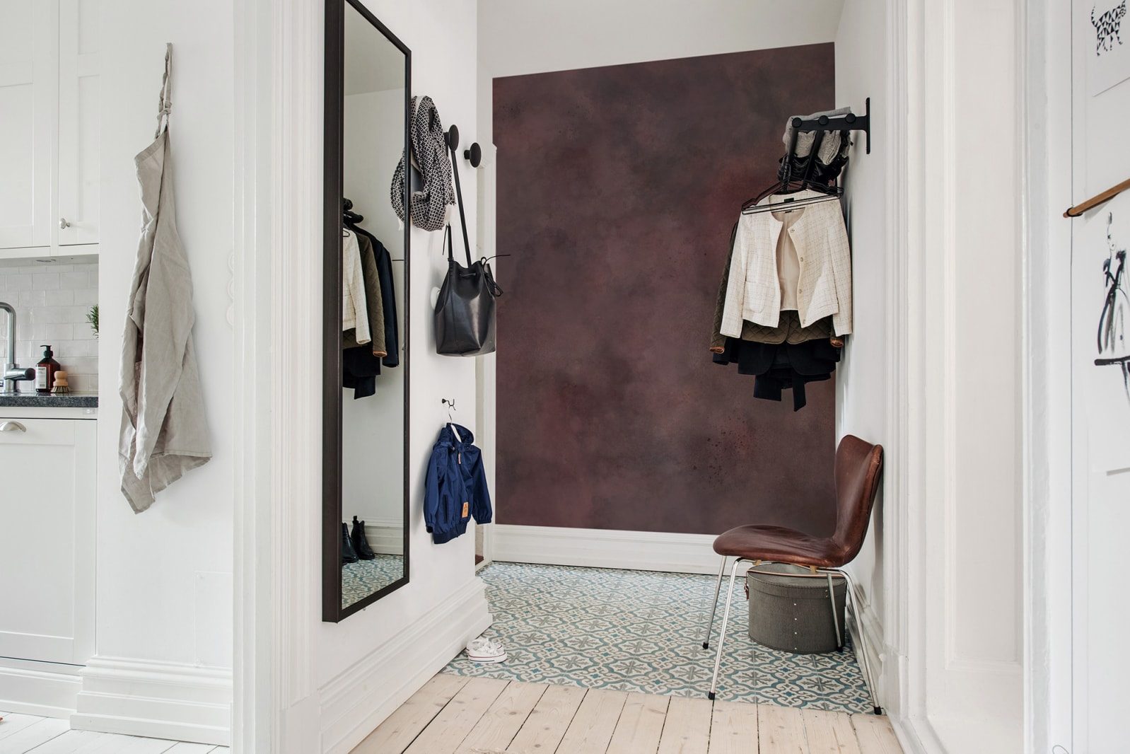 Color Clouds, Maroon, Rebel Walls 2