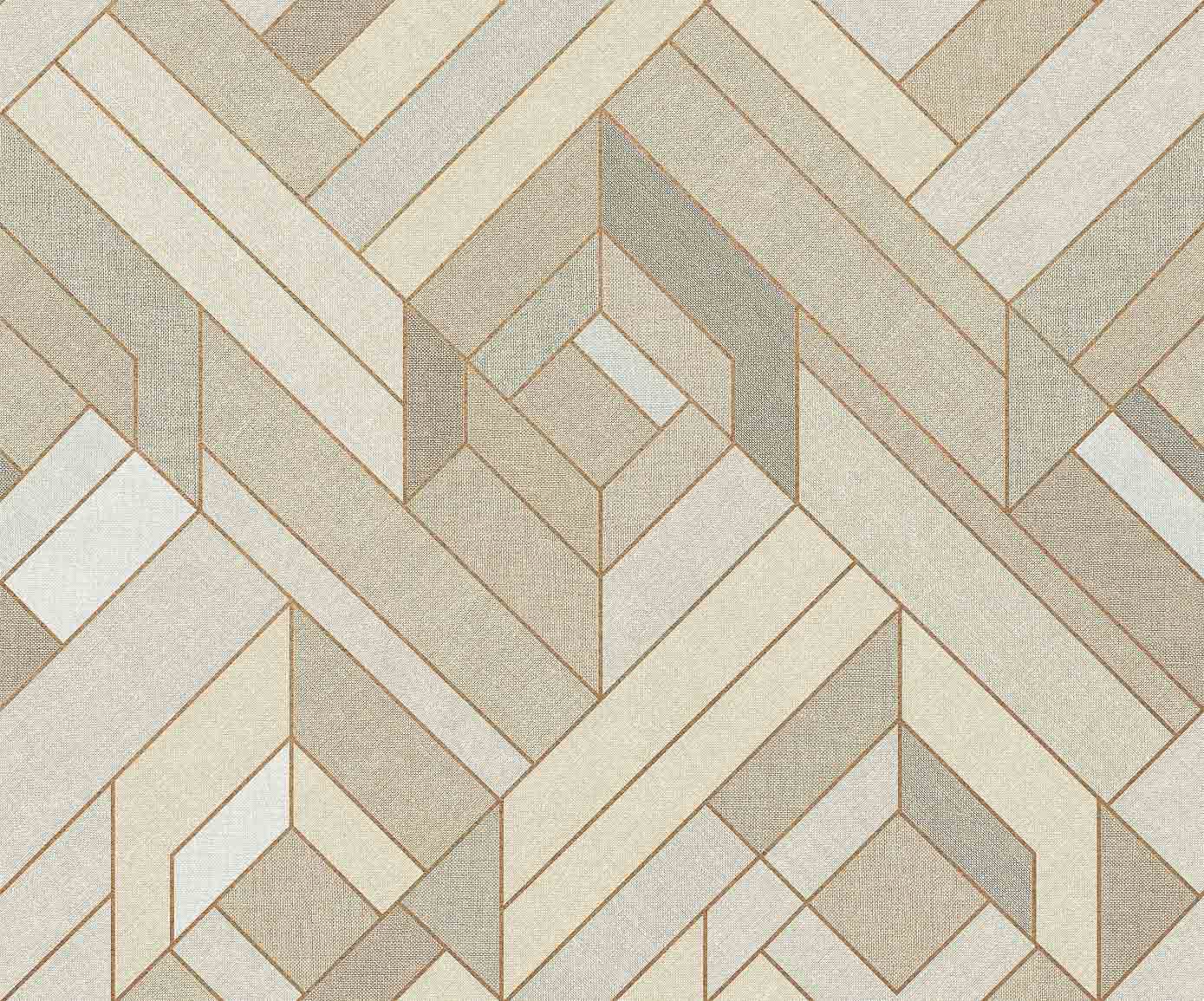 Hexagonal, Cotton, Coordonne, 5mp / rola