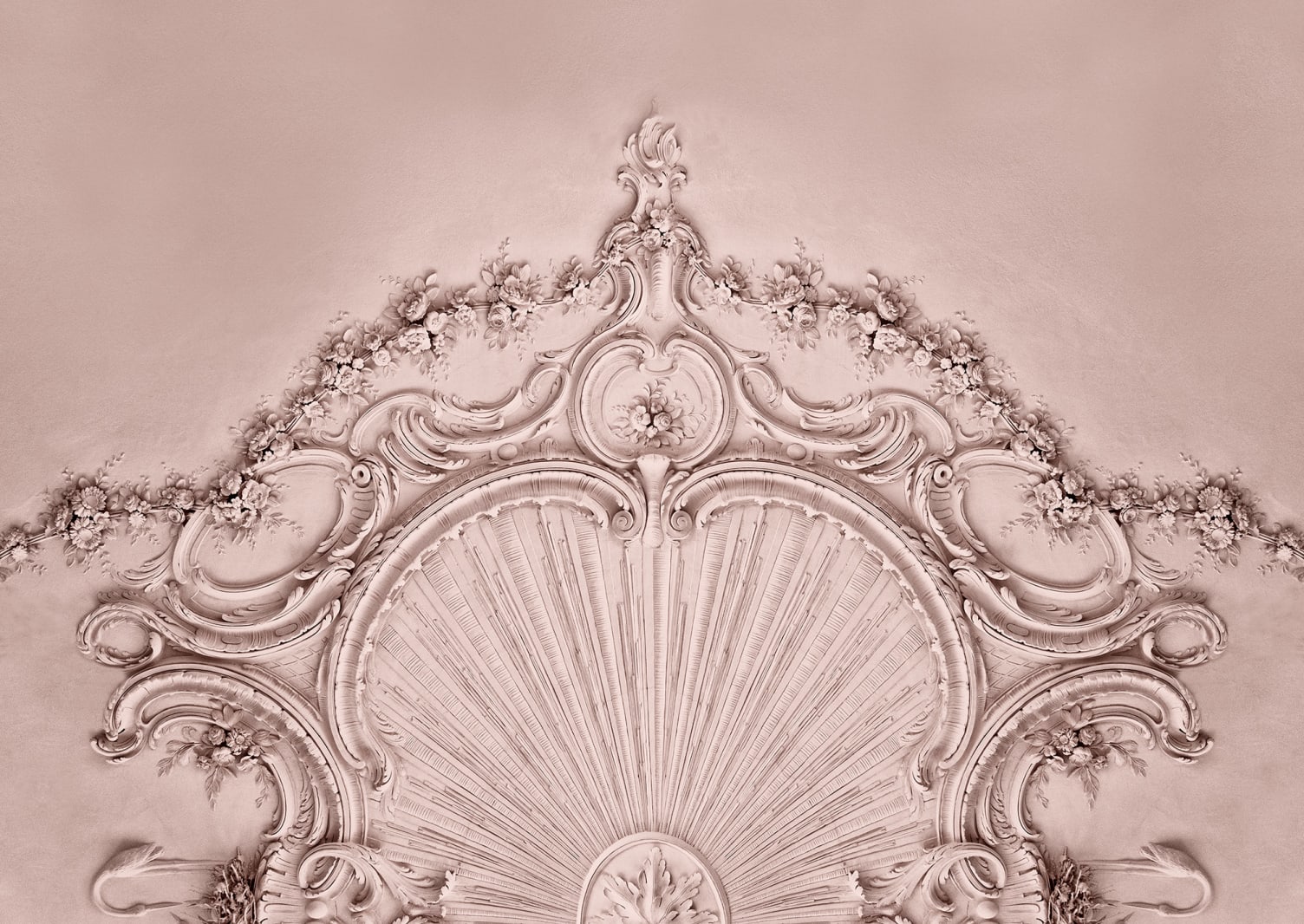 3D Stucco Gloria, Dusty Pink, Rebel Walls