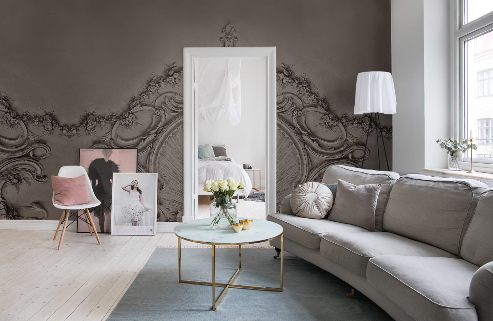 3D Stucco Gloria, Clay, Rebel Walls 2