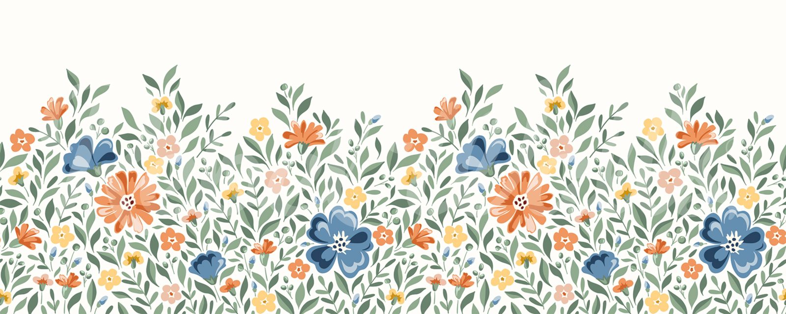 Whimsy Meadow, Summer, Rebel Walls