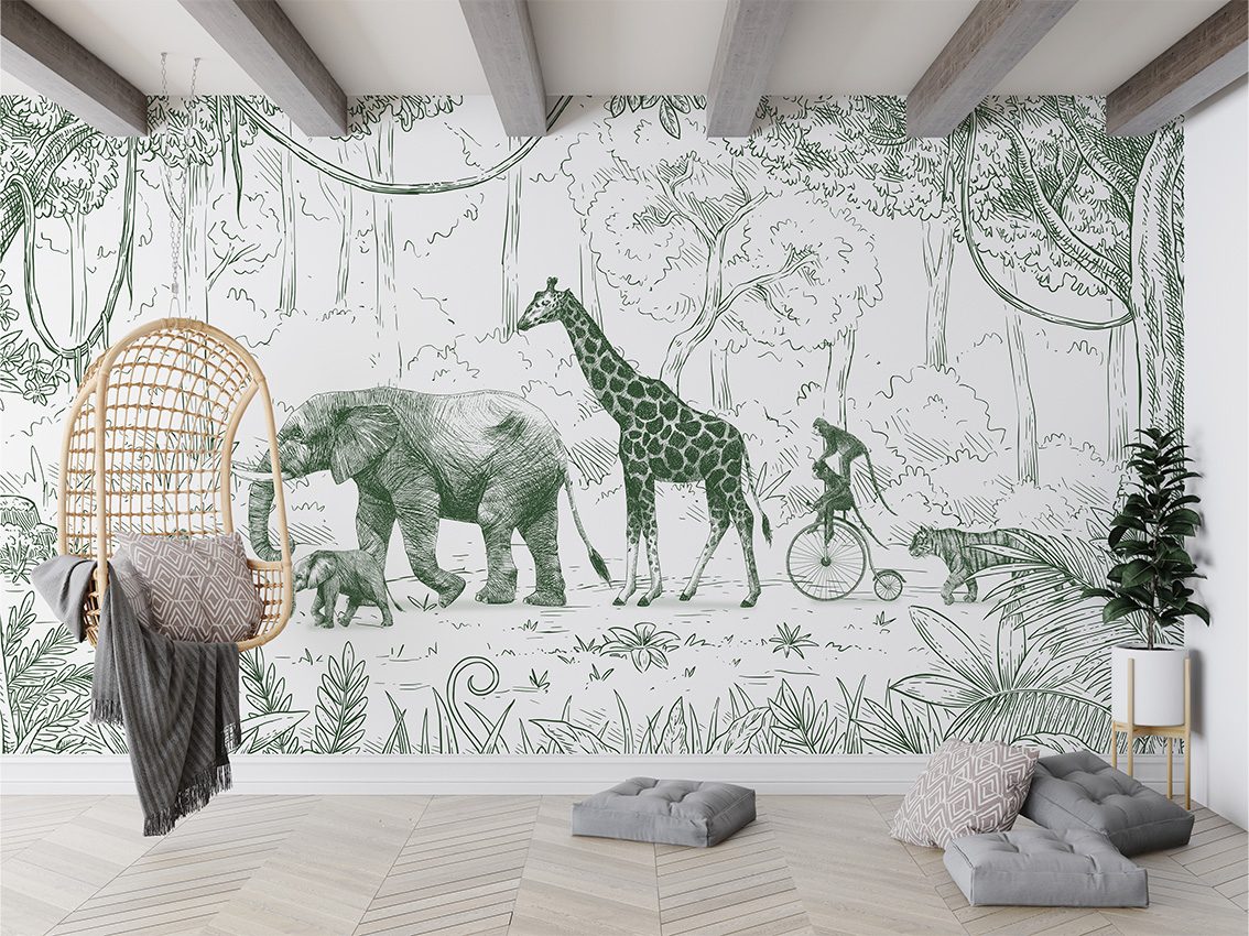 Animal Parade - Green, Kikki Belle 2
