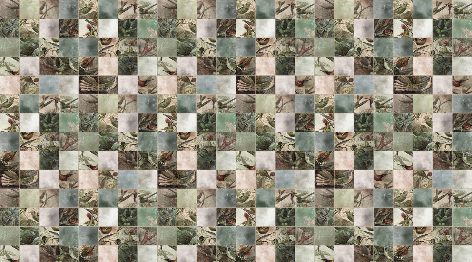 Birds of Paradise, Tiles, Rebel Walls