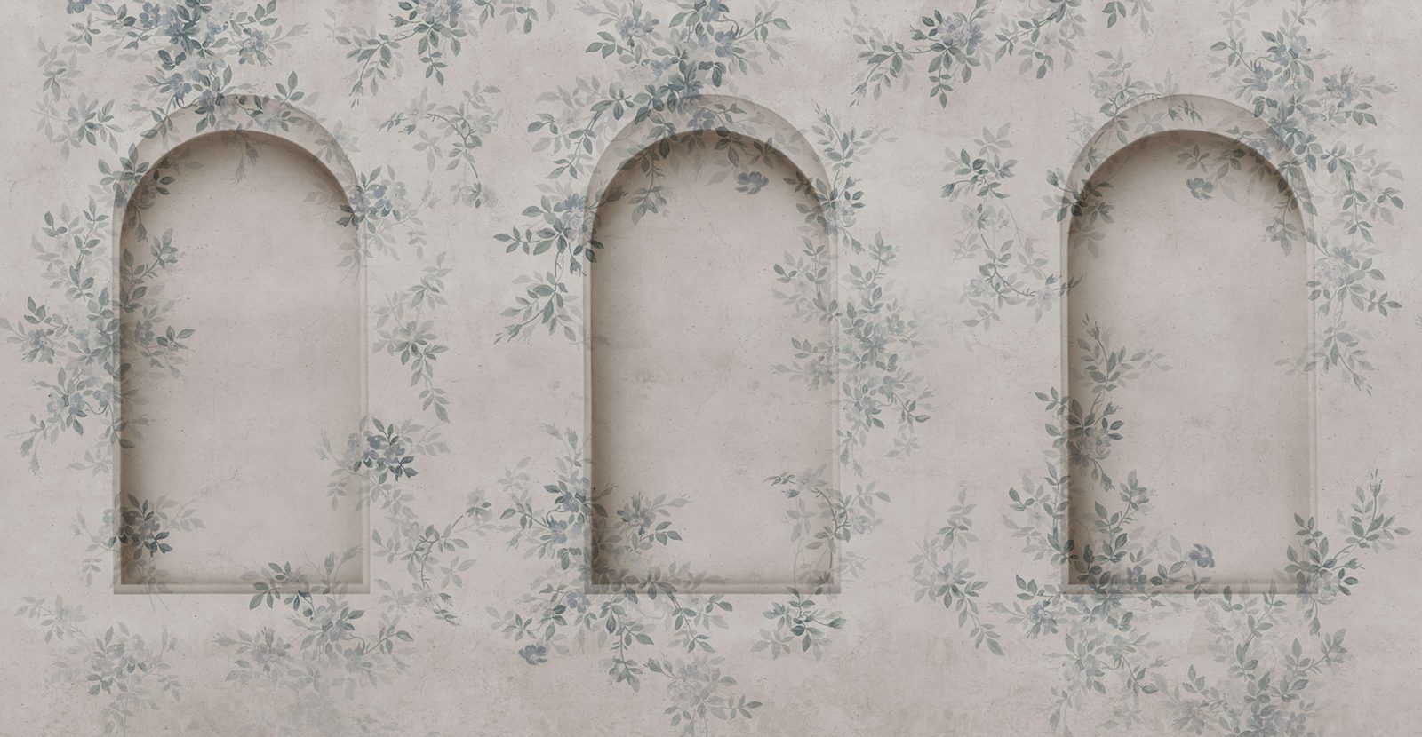Daydream Arches, Blue, Rebel Walls