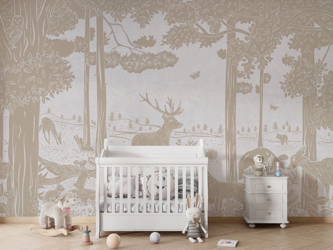 Monochrome Forest - White Vintage, Kikki Belle 2