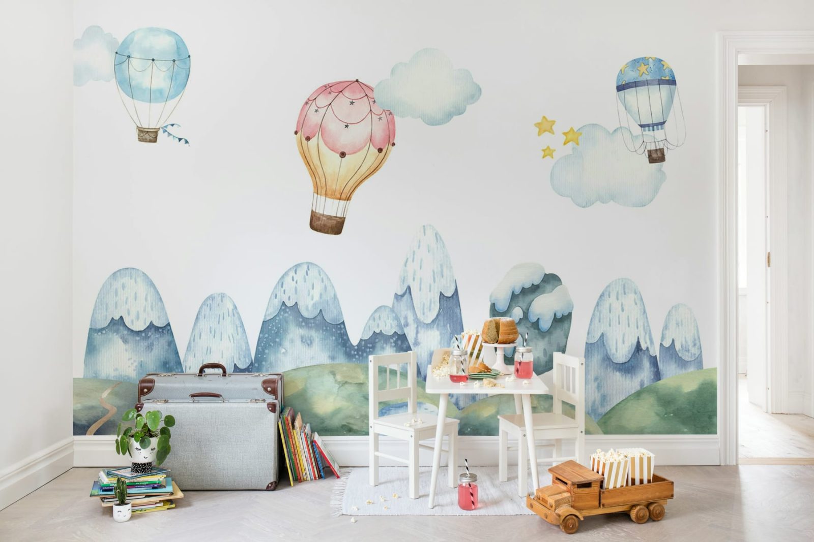Happy Balloons, Pastel, Rebel Walls 2