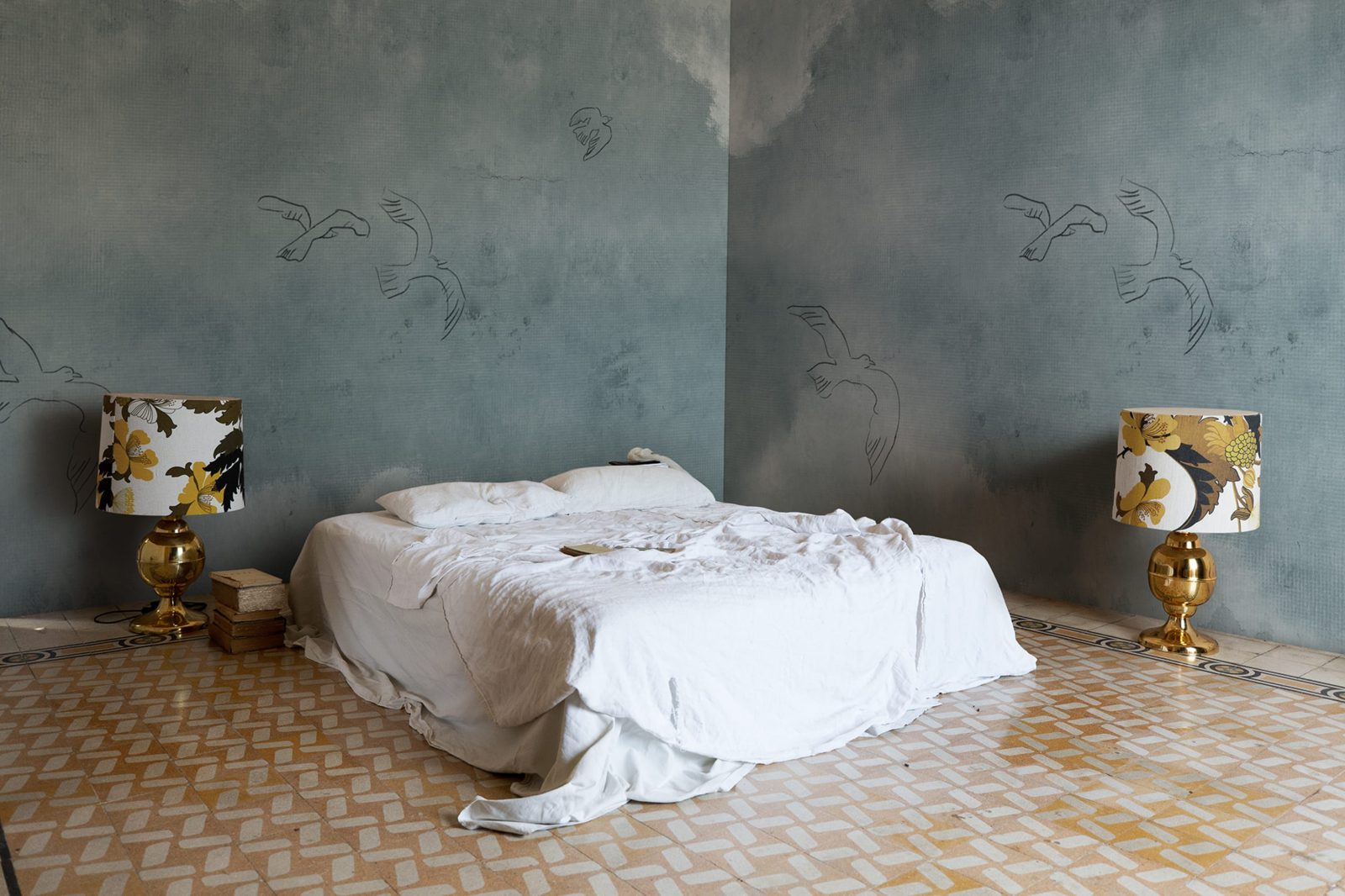 Wings Over Horizon, Blue, Rebel Walls 3