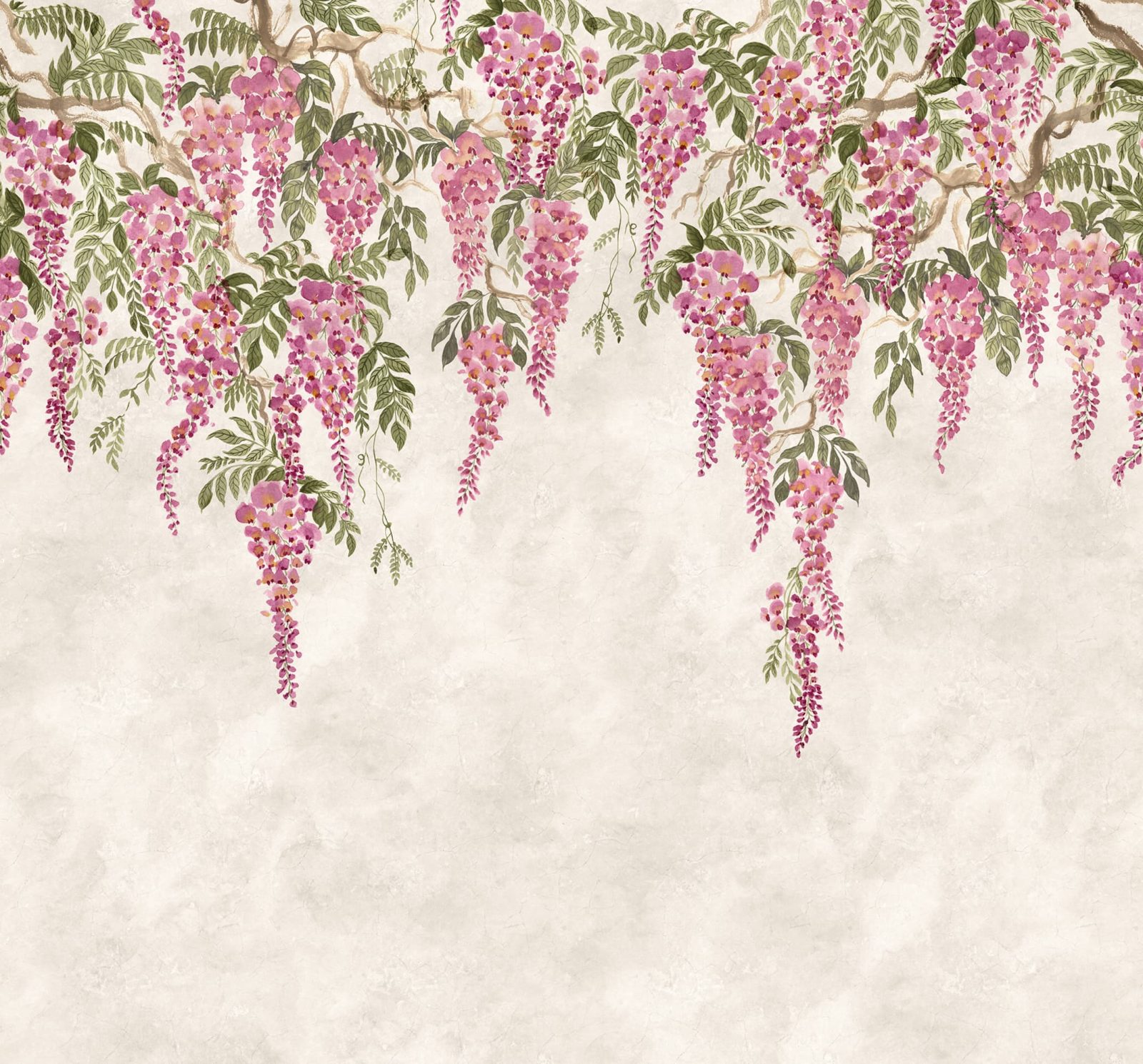 Whispers Wisteria, Pink, Rebel Walls