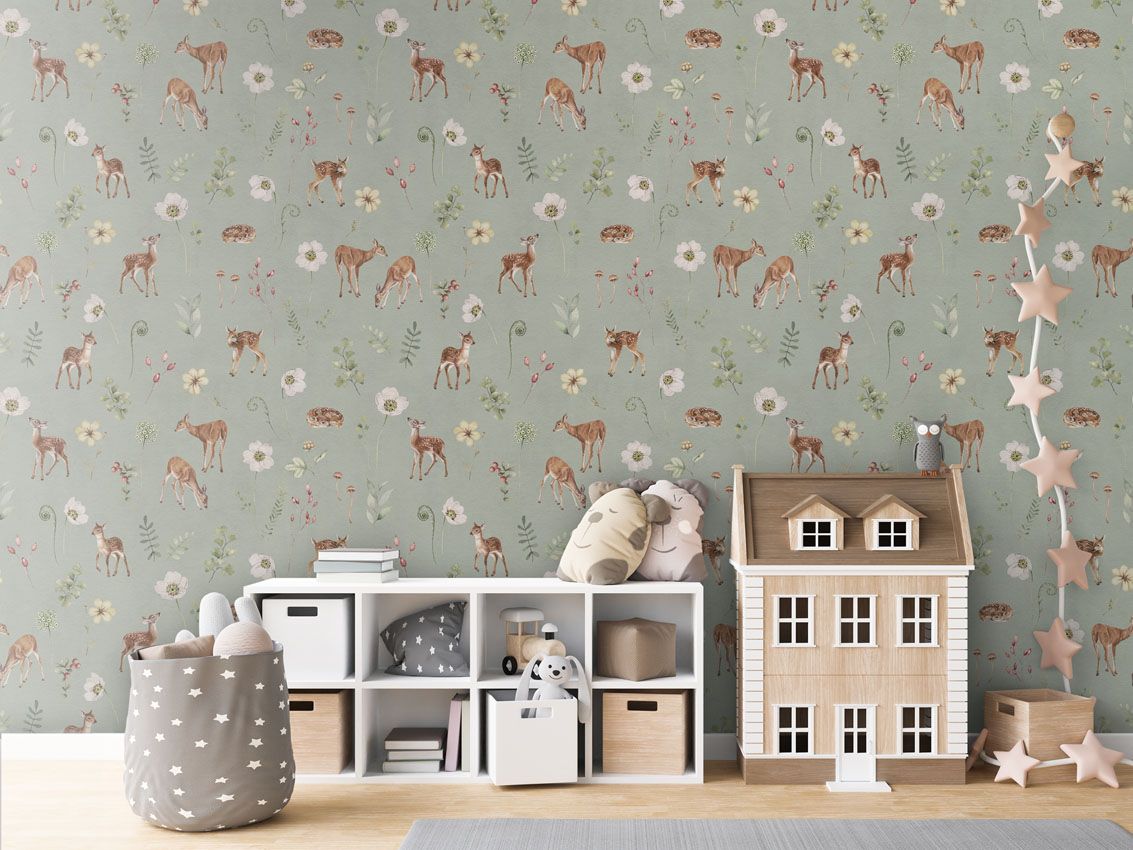 Dancing Deer - Green, Kikki Belle 2