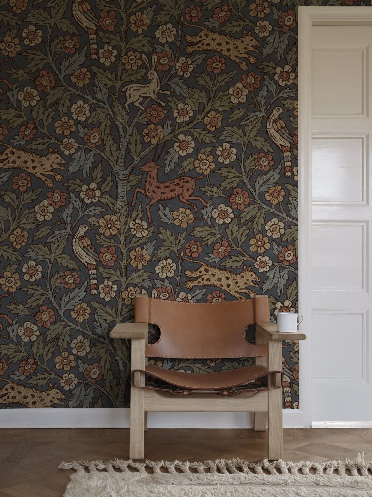 Eden Mural, Classic Blue, Sandberg 3