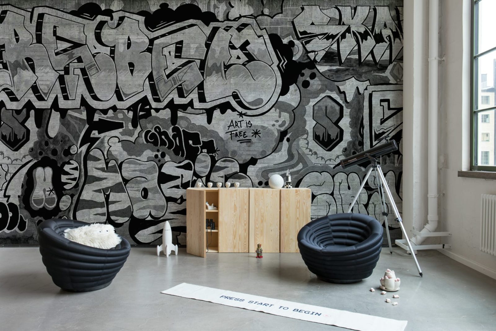 Graffiti, Black, Rebel Walls 2