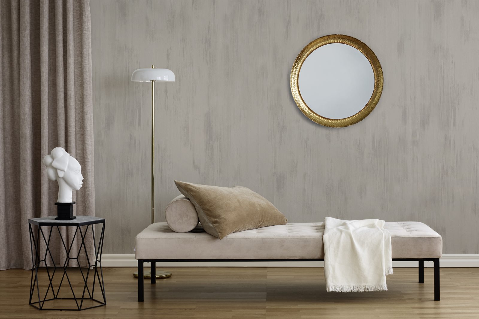 Brushstrokes, Powder Beige, Rebel Walls 3