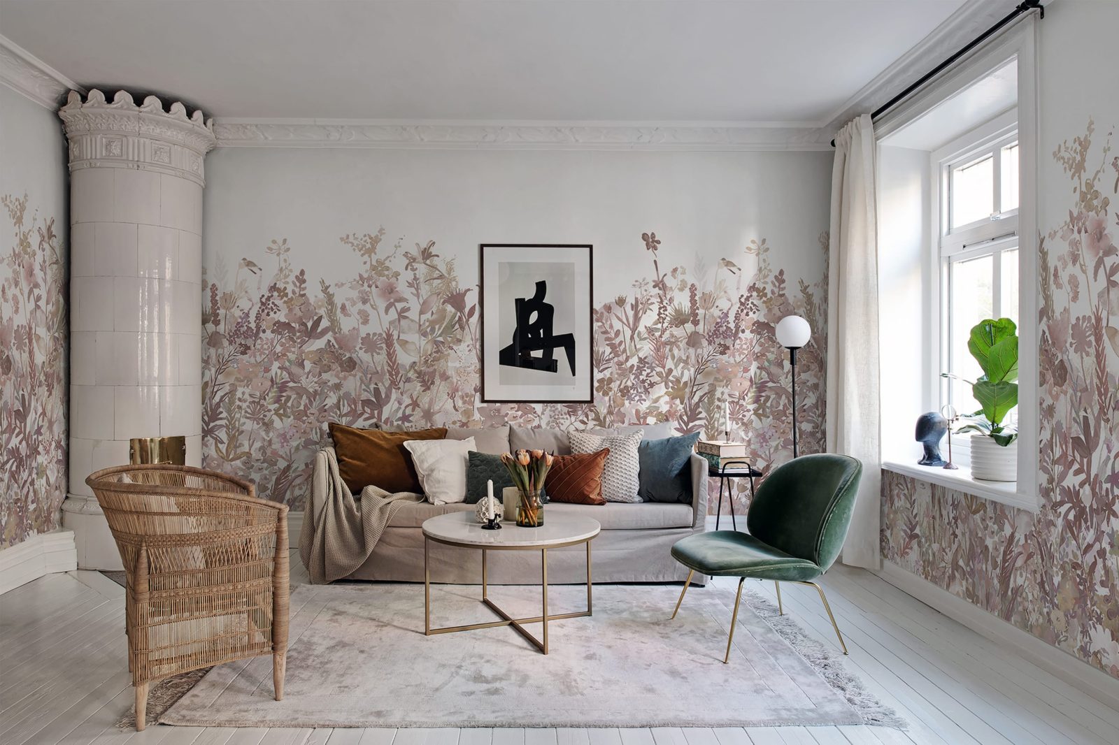 May Meadow, Dusty Pink, Rebel Walls 2