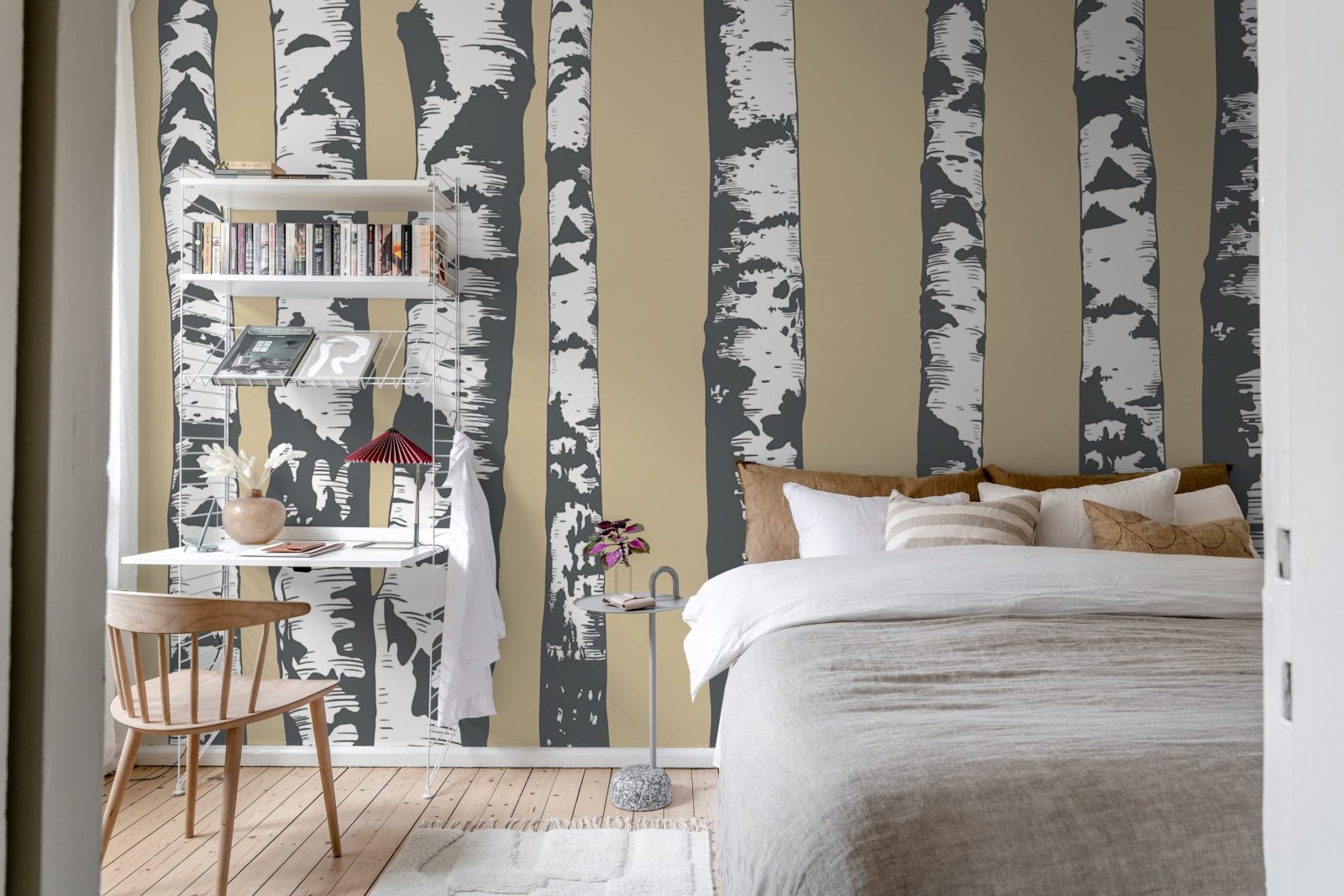 Birch Grove, Beige, Rebel Walls 3